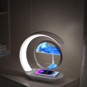 3D LED Moving Sand Art Picture Wireless Charging