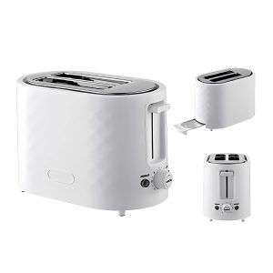 Automatic Stainless Steel Bread Toaster – 2 Slice, Cool‑Touch Smart Design